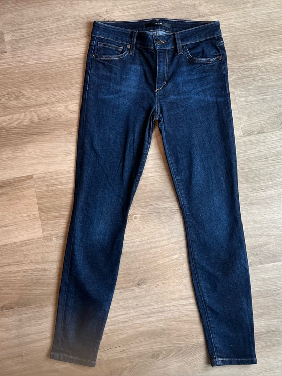 Joe's Jeans Denim - Joe's Jeans Skinny Ankle Dark Indigo Wash Denim Blue Jeans W27 EUC